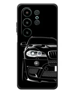 Чохол для Blackview Wave 10 з картинкою «Темний силует BMW»
