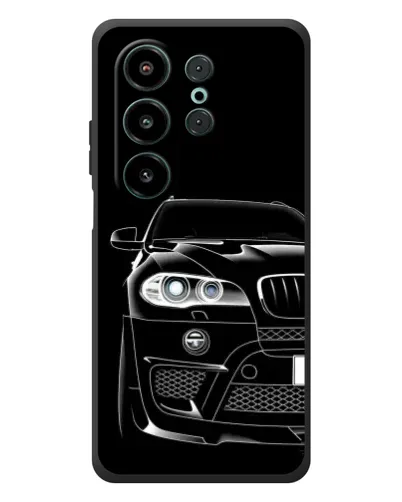 Чохол для Blackview Wave 10 з картинкою «Темний силует BMW»