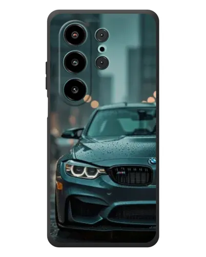 Чохол для Blackview Wave 10 з картинкою «BMW у вогнях міста»
