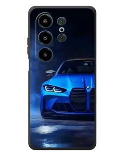 Чохол для Blackview Wave 10 з картинкою «Блакитна BMW M4»