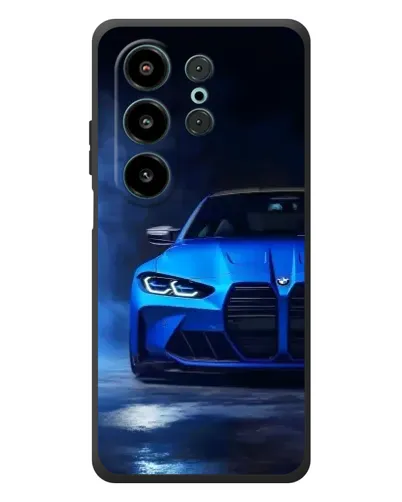 Чохол для Blackview Wave 10 з картинкою «Блакитна BMW M4»