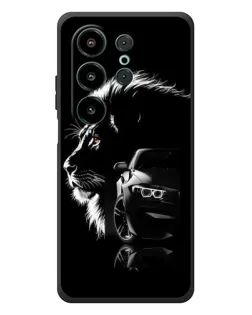 Чохол для Blackview Wave 10 з картинкою «BMW та лев»