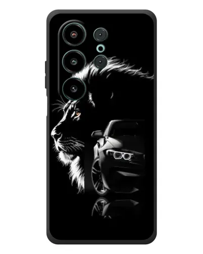 Чохол для Blackview Wave 10 з картинкою «BMW та лев»