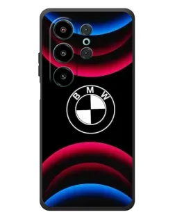 Чохол для Blackview Wave 10 з картинкою «Логотип BMW та неонові дуги»