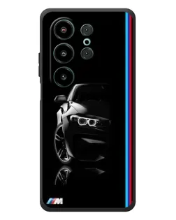Чохол для Blackview Wave 10 з картинкою «Силует BMW в темряві»