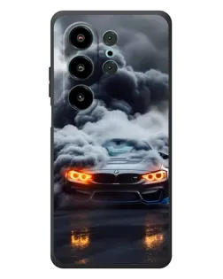 Чохол для Blackview Wave 10 з картинкою «BMW у диму»