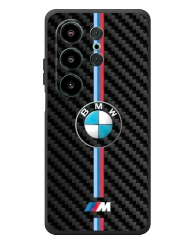 Чохол для Blackview Wave 10 з картинкою «Емблема BMW та карбон»
