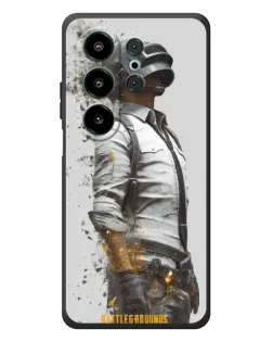 Чохол для Blackview Wave 10 з картинкою «PUBG — боєць у пилу»