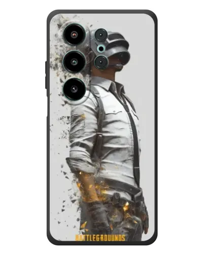 Чохол для Blackview Wave 10 з картинкою «PUBG — боєць у пилу»