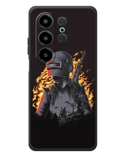 Чохол для Blackview Wave 10 з картинкою «PUBG — вогняний силует»