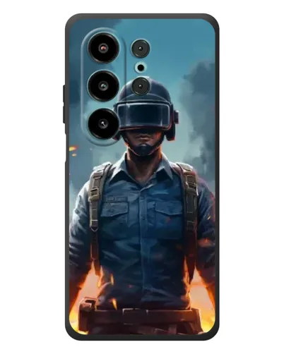 Чохол для Blackview Wave 10 з картинкою «PUBG — реалістичний герой»