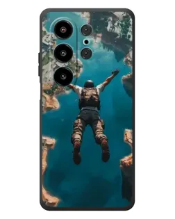 Чохол для Blackview Wave 10 з картинкою «PUBG — вільне падіння»