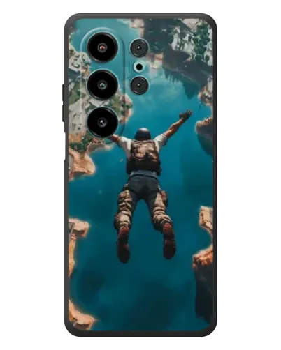 Чохол для Blackview Wave 10 з картинкою «PUBG — вільне падіння»