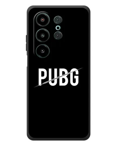 Чохол для Blackview Wave 10 з картинкою «PUBG — білий логотип»