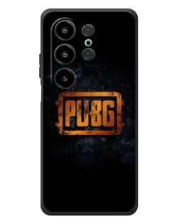 Чохол для Blackview Wave 10 з картинкою «PUBG — золотий логотип»