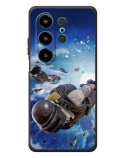 Чохол для Blackview Wave 10 з картинкою «Десант PUBG — стрибок»