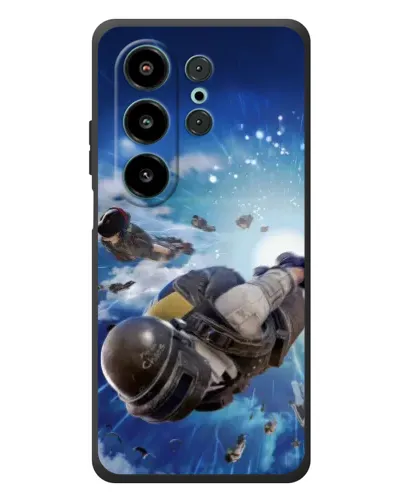 Чохол для Blackview Wave 10 з картинкою «Десант PUBG — стрибок»
