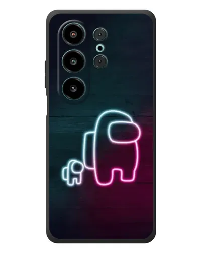 Чехол для Blackview Wave 10 с картинкой «Among Us неон-арт» Чехол для Blackview Wave 10 с картинкой «Among Us неон-арт»