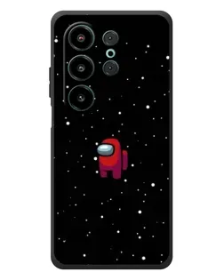 Чехол для Blackview Wave 10 с картинкой «Красный Among Us»