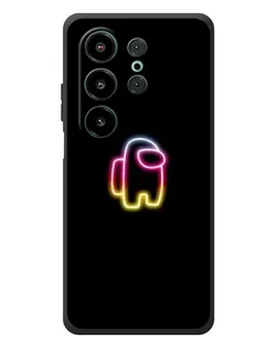 Чехол для Blackview Wave 10 с картинкой «Among Us градиент»