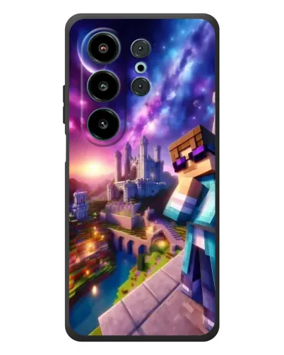 Чехол для Blackview Wave 10 с картинкой «Стив и космос» Чехол для Blackview Wave 10 с картинкой «Стив и космос»
