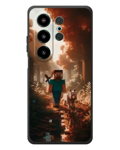 Чехол для Blackview Wave 10 с картинкой «Стив в лесу» Чехол для Blackview Wave 10 с картинкой «Стив в лесу»