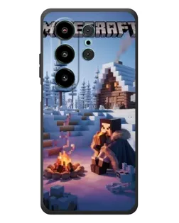 Чохол для Blackview Wave 10 з картинкою «Зимовий Minecraft» Чохол для Blackview Wave 10 з картинкою «Зимовий Minecraft»