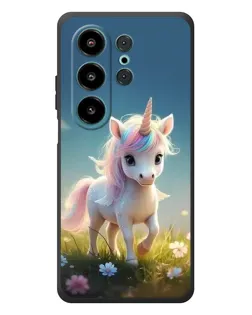 Чохол для Blackview Wave 10 з картинкою «Єдиноріг на галявині»