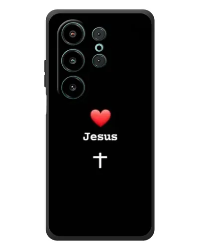Чехол для Blackview Wave 10 с картинкой «Сердце - Jesus»
