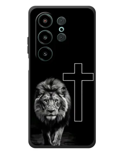 Чехол для Blackview Wave 10 с картинкой «Лев и Крест»