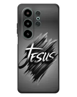 Чехол для Blackview Wave 10 с картинкой «Надпись Jesus Graffiti»