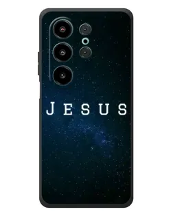 Чехол для Blackview Wave 10 с картинкой «Звездное небо Jesus»