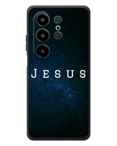 Чехол для Blackview Wave 10 с картинкой «Звездное небо Jesus»