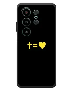 Чехол для Blackview Wave 10 с картинкой «Сердце и Крест»