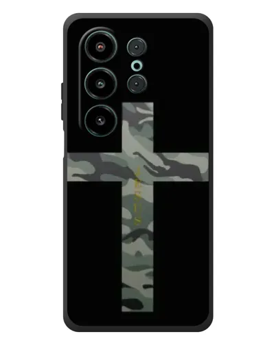 Чехол для Blackview Wave 10 с картинкой «Милитари Крест»