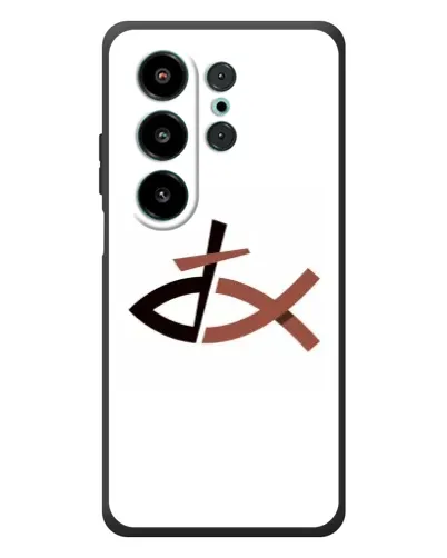 Чехол для Blackview Wave 10 с картинкой «Рыба и крест»