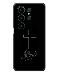 Чехол для Blackview Wave 10 с картинкой «Графический крест Jesus»