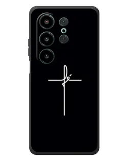 Чехол для Blackview Wave 10 с картинкой «Тонкий крест»