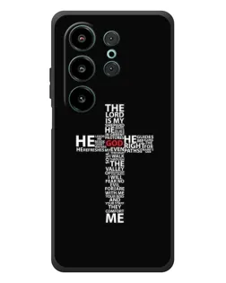 Чехол для Blackview Wave 10 с картинкой «Текстовый крест»