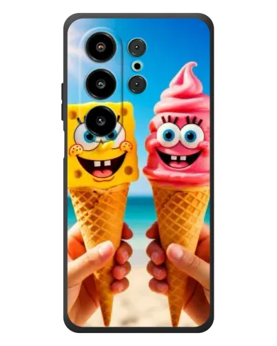 Чехол для Blackview Wave 10 с картинкой «Спанч Боб мороженое» Чехол для Blackview Wave 10 с картинкой «Спанч Боб мороженое»