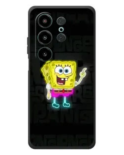 Чехол для Blackview Wave 10 с картинкой «Неоновый Губка Боб»
