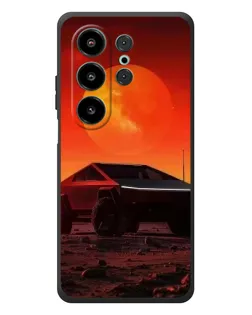 Чохол для Blackview Wave 10 з картинкою «Cybertruck на Марсі»