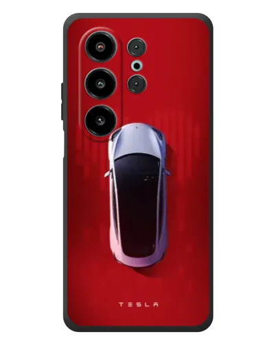 Чехол для Blackview Wave 10 с картинкой «Tesla Top View»