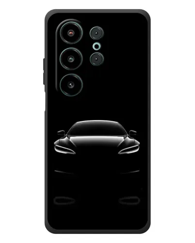 Чехол для Blackview Wave 10 с картинкой «Силуэт Tesla Night»