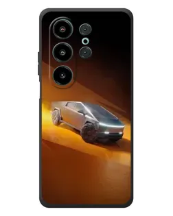 Чехол для Blackview Wave 10 с картинкой «Cybertruck в пустыне»