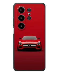 Чехол для Blackview Wave 10 с картинкой «Красный Mercedes AMG»