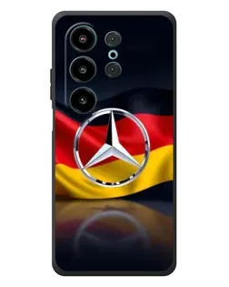 Чехол для Blackview Wave 10 с картинкой «Mercedes — флаг Германии»
