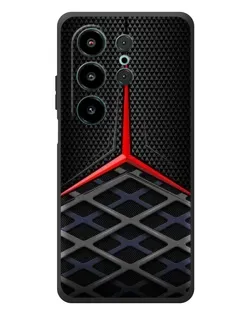 Чехол для Blackview Wave 10 с картинкой «Mercedes Carbon Grid»