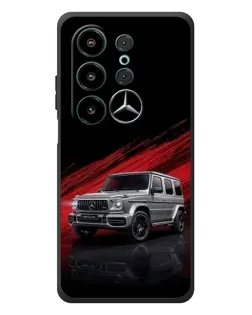 Чехол для Blackview Wave 10 с картинкой «Mercedes G-Class красный»