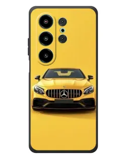 Чехол для Blackview Wave 10 с картинкой «Желтый Mercedes GT»